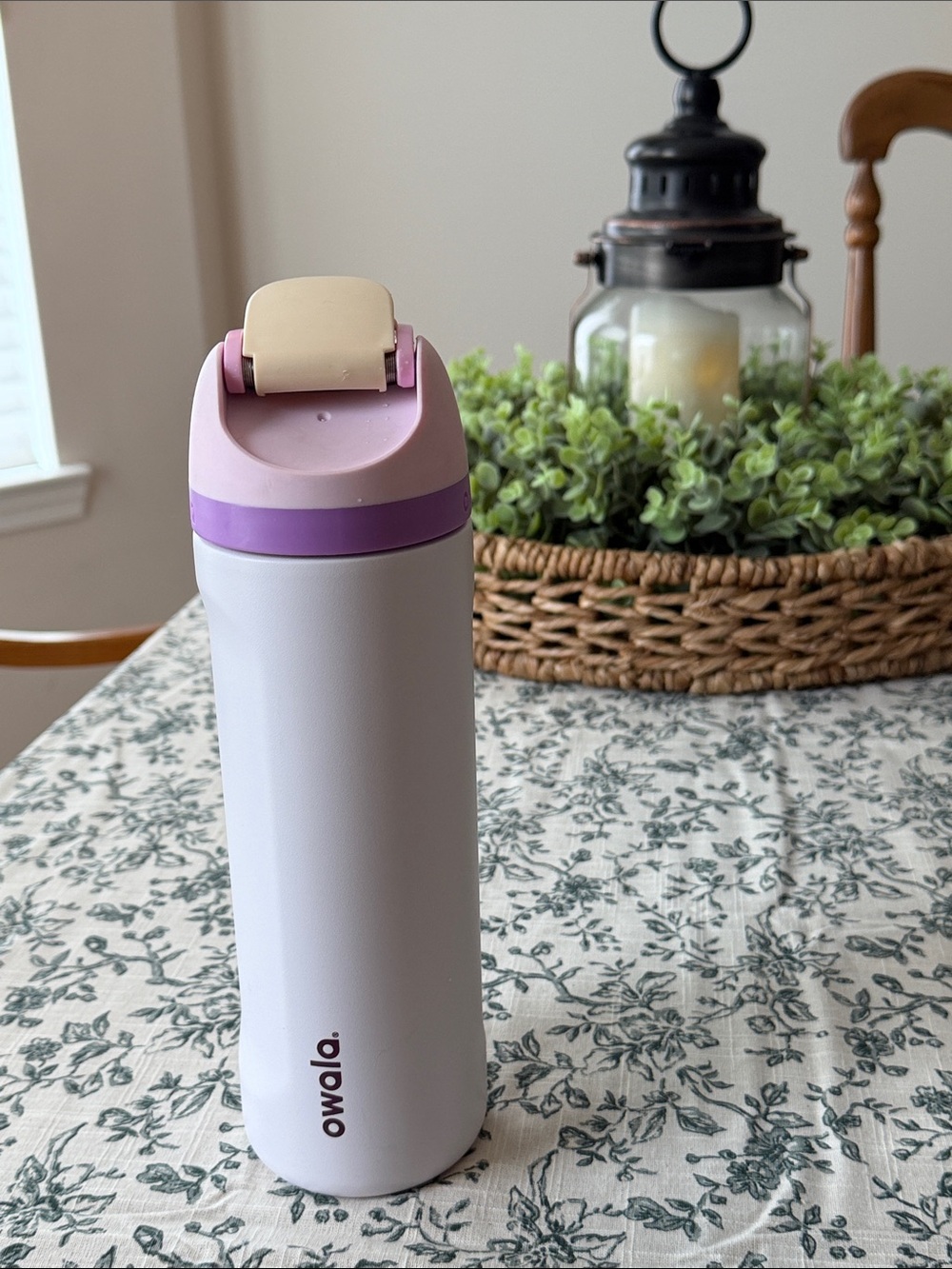 Owala light Lavender purple Insulated Water Bottle with Carry Handle 24oz - Picture 8 of 8